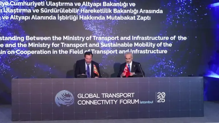 Türkiye – İspanya Arasında Ulaştırma ve Altyapı İş Birliği Anlaşması İmzalandı