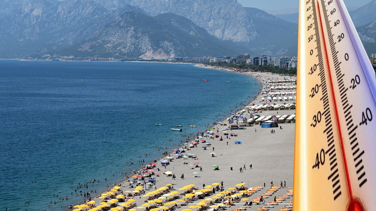 Antalya’da Sıcaklık ve Nem Rekoru Kırıldı