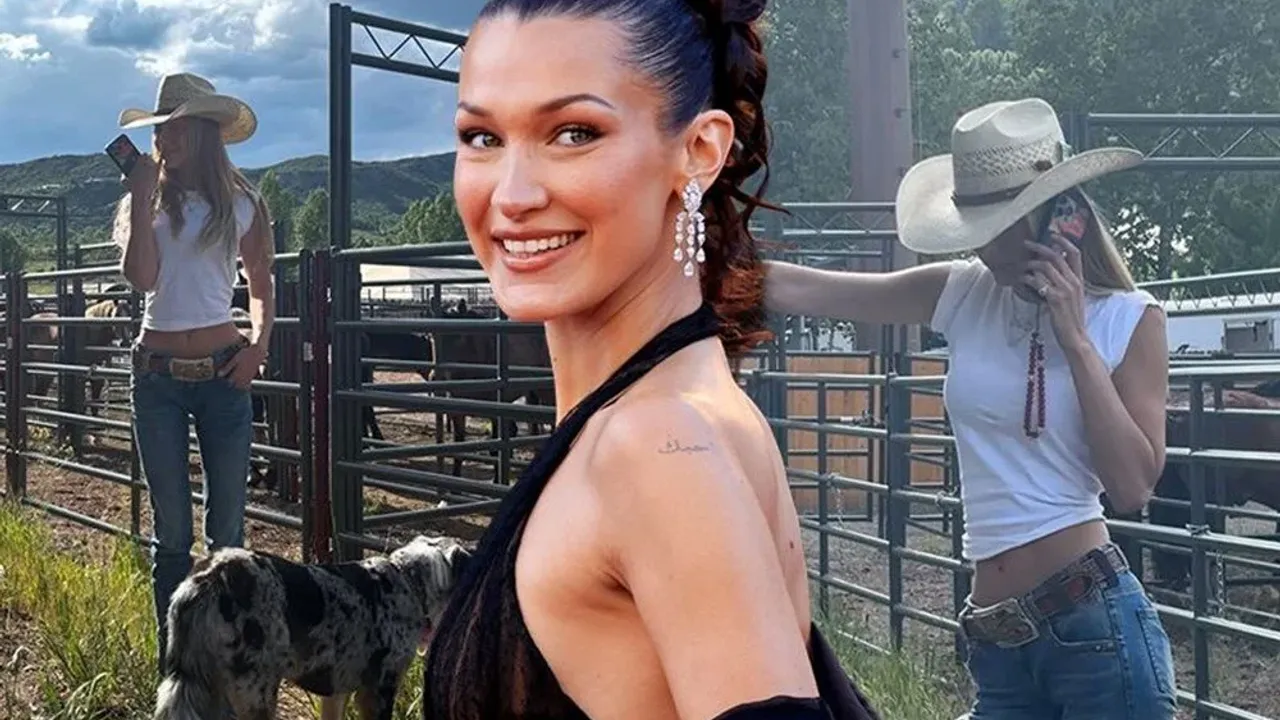 Bella Hadid Sosyal Medyada Çiftlik Hayatını Paylaştı