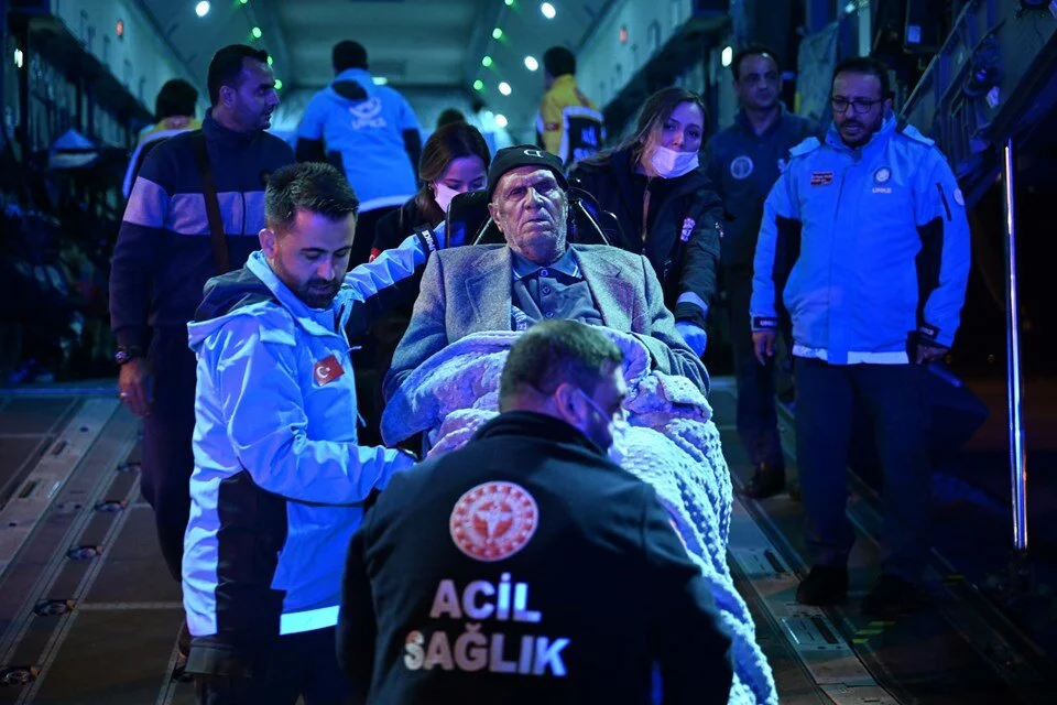 Gazze'den Nakledilen Hastalar Türkiye’deki Hastanelerde Tedavi Görüyor