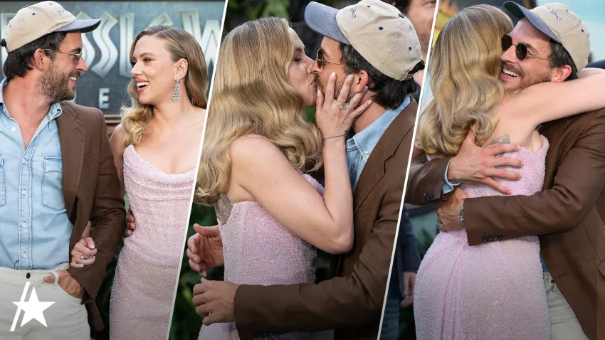 Scarlett Johansson’dan Jonathan’a Sürpriz Öpücük