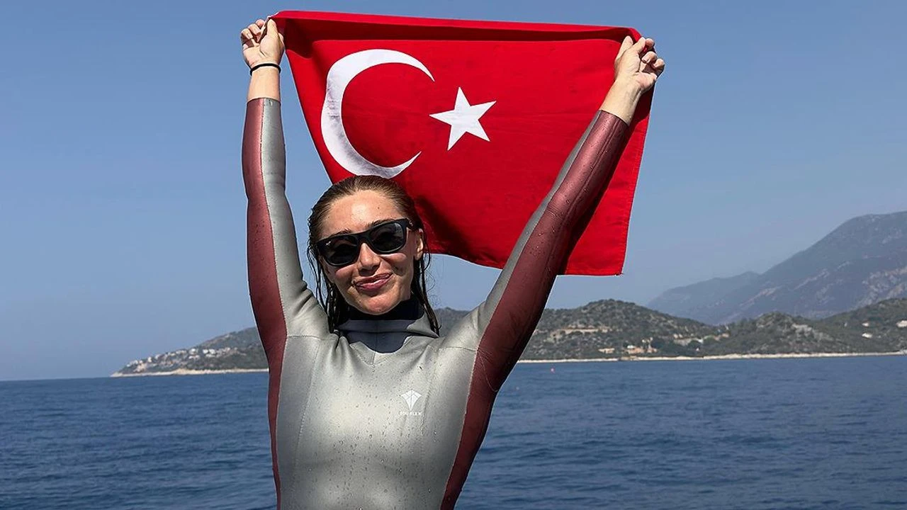 Serbest Dalış Şampiyonu Şahika Ercümen’den 4 Zafer