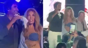 Ajda Pekkan ve Mahsun Kırmızıgül Sahnede Halay Çekti