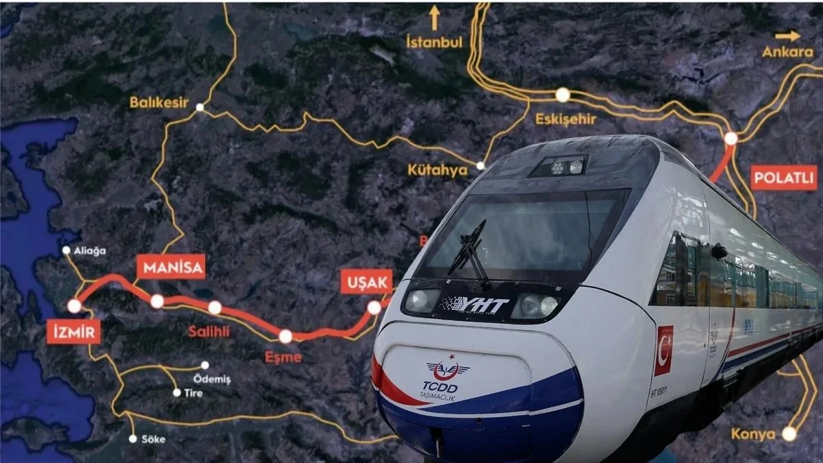 Ankara-İzmir YHT Hattı Açılıyor Seyahat 3.5 Saate İniyor