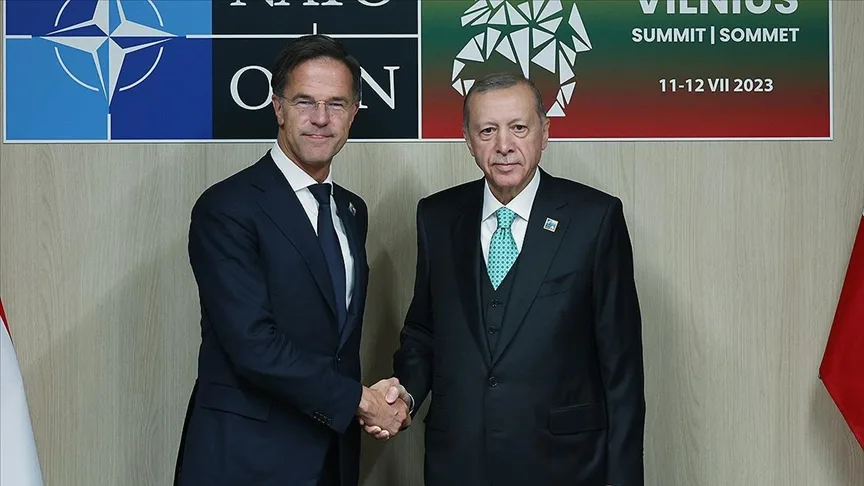 Cumhurbaşkanı Erdoğan, Mark Rutte