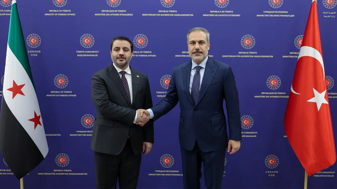  Dışişleri Bakanı Hakan Fidan, Suriyeli mevkidaşı ile Ankara'da görüştü