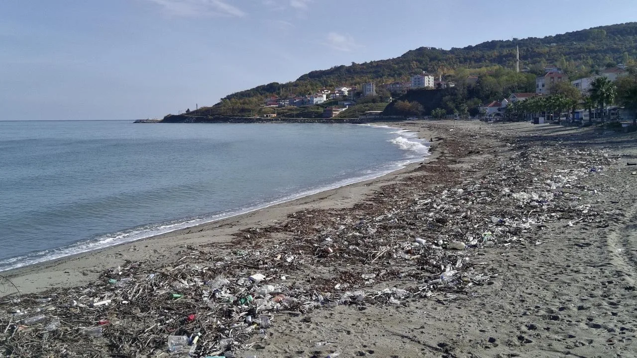 Karadeniz Kıyılarında Çöp Haritası Yayınlandı