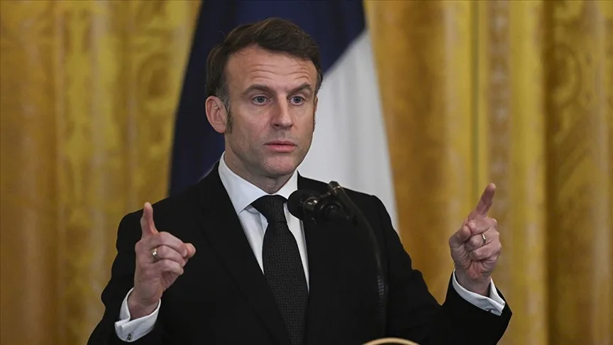 Macron: Barış için Türkiye'ye de ihtiyacımız var