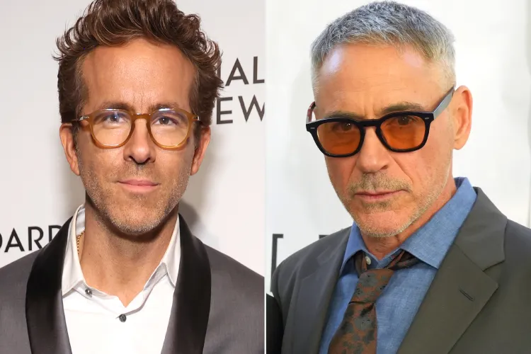Ryan Reynolds ve Robert Downey Jr. Arasında 'Sıfır Gerilim'