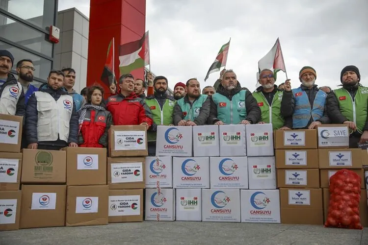 Türkiye, Gazze Yardımlarını AFAD Koordinasyonunda Sürdürüyor