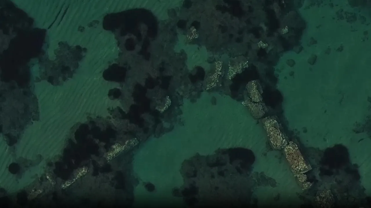 Çanakkale’nin Deniz Altındaki Antik Duvarı