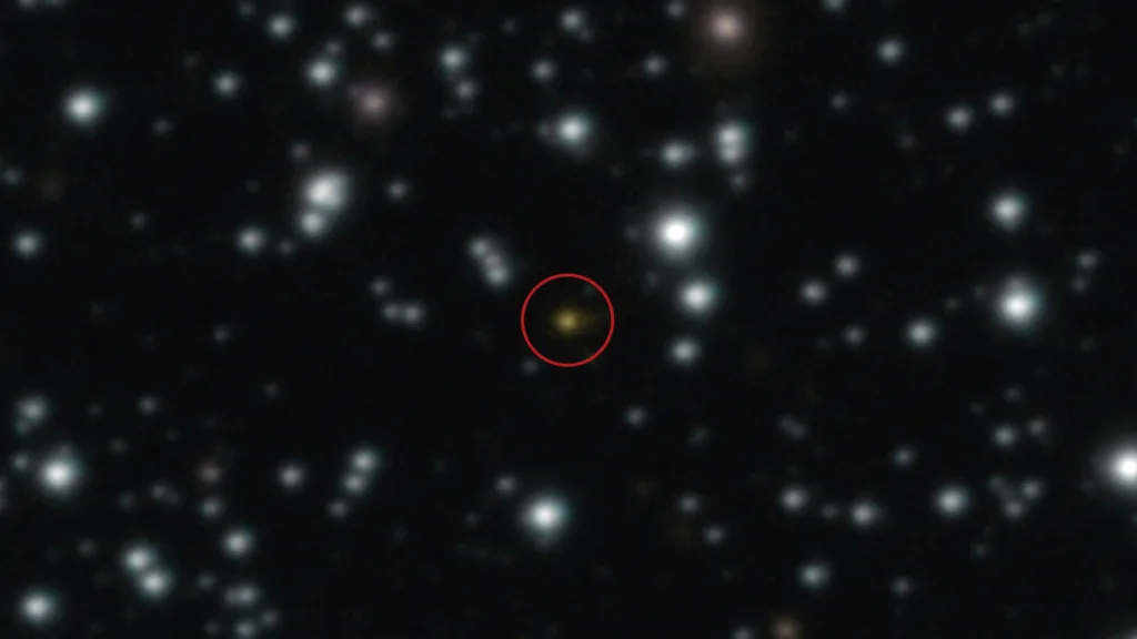 Galaksinin Kalbinde Donmuş Bulutlar ve Kara Delik