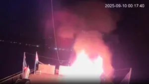 Gazze Yardım Filosu Tekrar Drone Saldırısına Maruz Kaldı