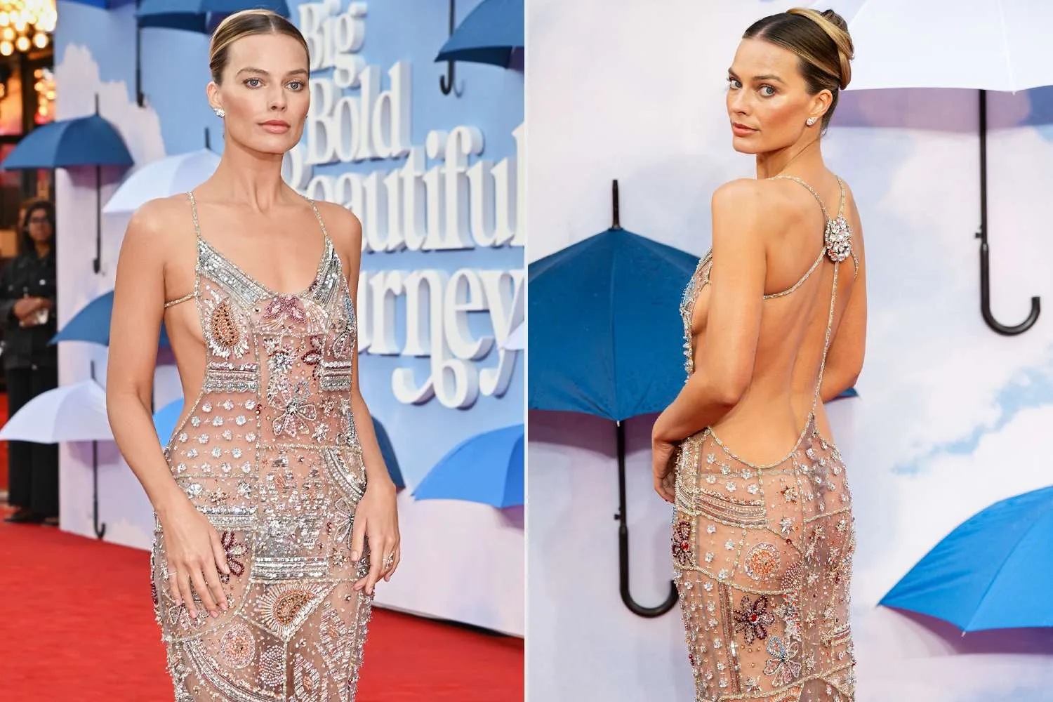 Naked Gown'la Sahneye Dönüş Margot Robbie Çok Konuşuldu