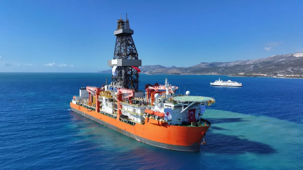Yeni Sondaj Gemisi Mersin Açıklarına Demirledi