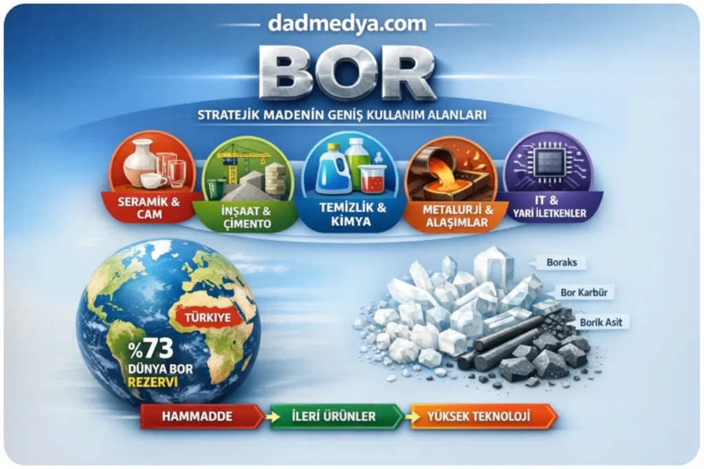 Türkiye’nin Stratejik Madenleri