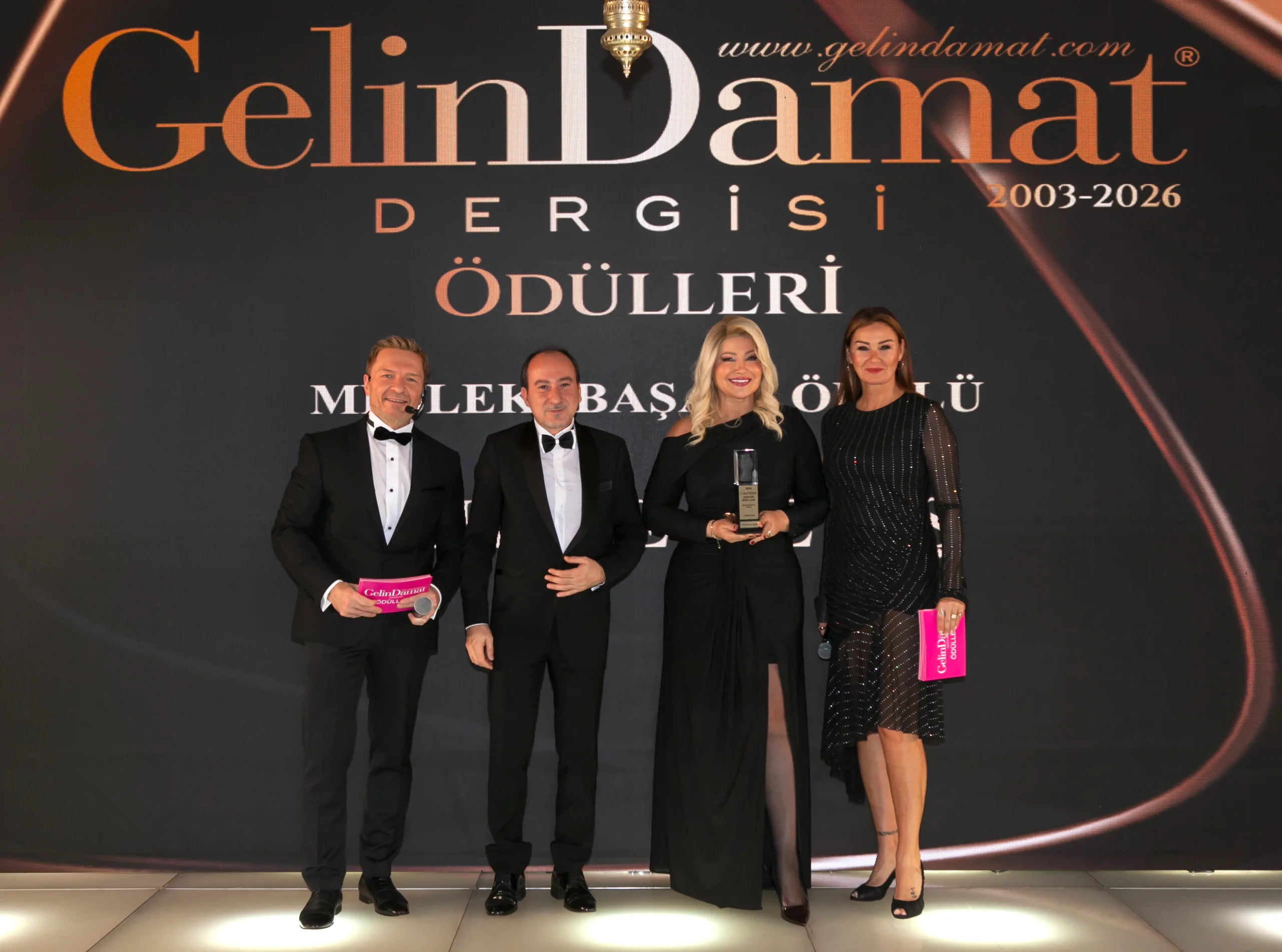 Gelin ve Damat Dergisi 2025 Ödülleri ,Zahide Yetiş,Ferhat Moğurtay