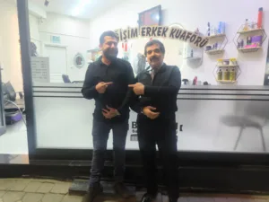 Değişim Kuaför Salonu,Salih Ulum ve Cemil Koçyiğit 