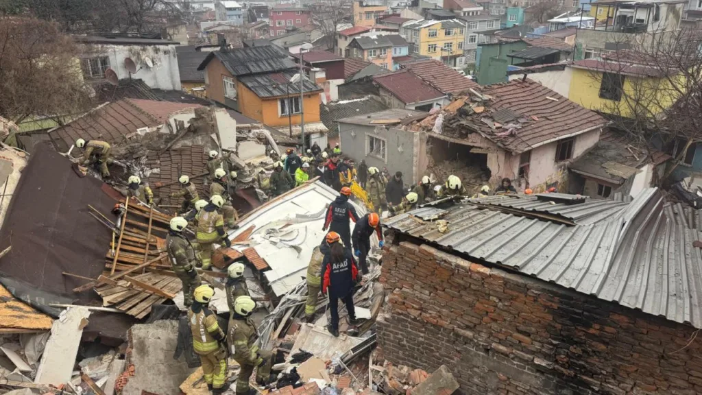 Fatih'te Doğal Gaz Patlaması