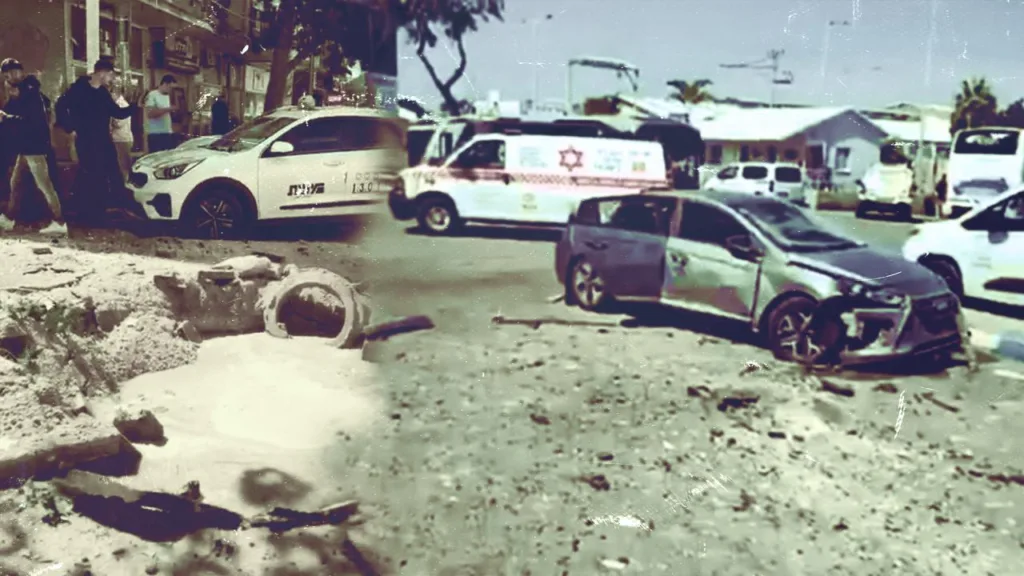 İran Füzeleri Tel Aviv’i Vurdu