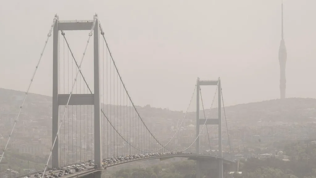 İstanbul’da Çöl Tozu Alarmı