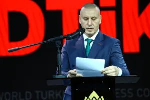 Lotus Hotel Event Center Dünya Türk İş Konseyi (DTİK) Bulgaristan Temsilcisi ve Bulgar-Türk Ticaret ve Sanayi Odası temsilcisi Cemal Kara