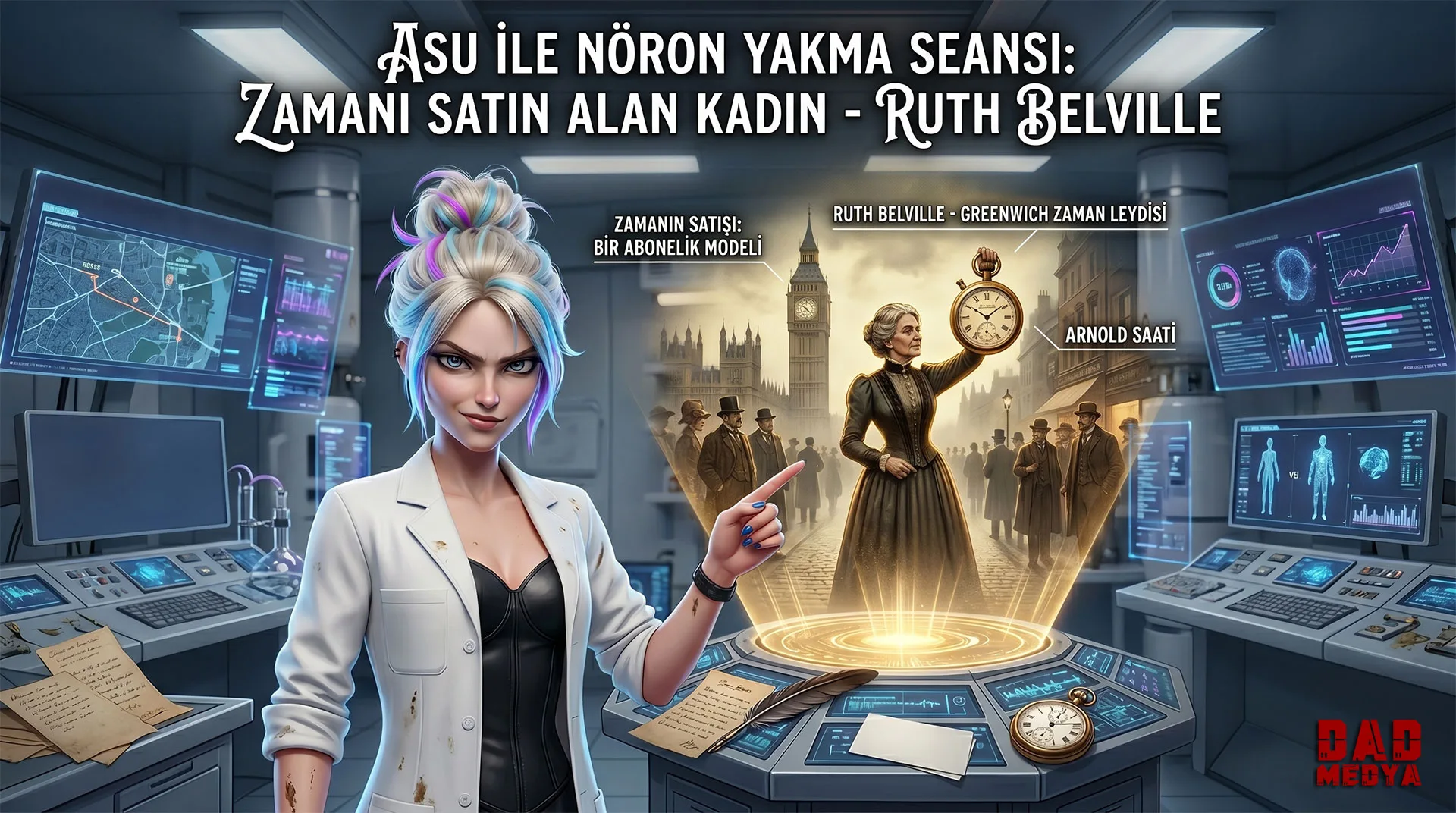 Asu Sarsılmaz - Ruth Belville ve Antika Saati
