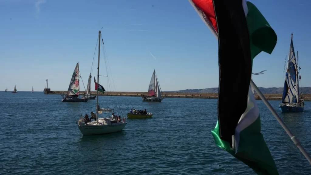 İsrail'den Küresel Sumud Filosu'na Akdeniz'de Saldırı