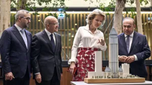 Kraliçe Mathilde İstanbul Finans Merkezi’ni Ziyaret Etti
