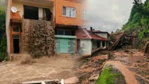Ordu Korgan’da Sel Felaketi: Evin İçinden Şelale Aktı