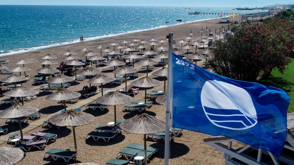 Türkiye'de Mavi Bayraklı Plaj Sayısı 580'e Ulaştı