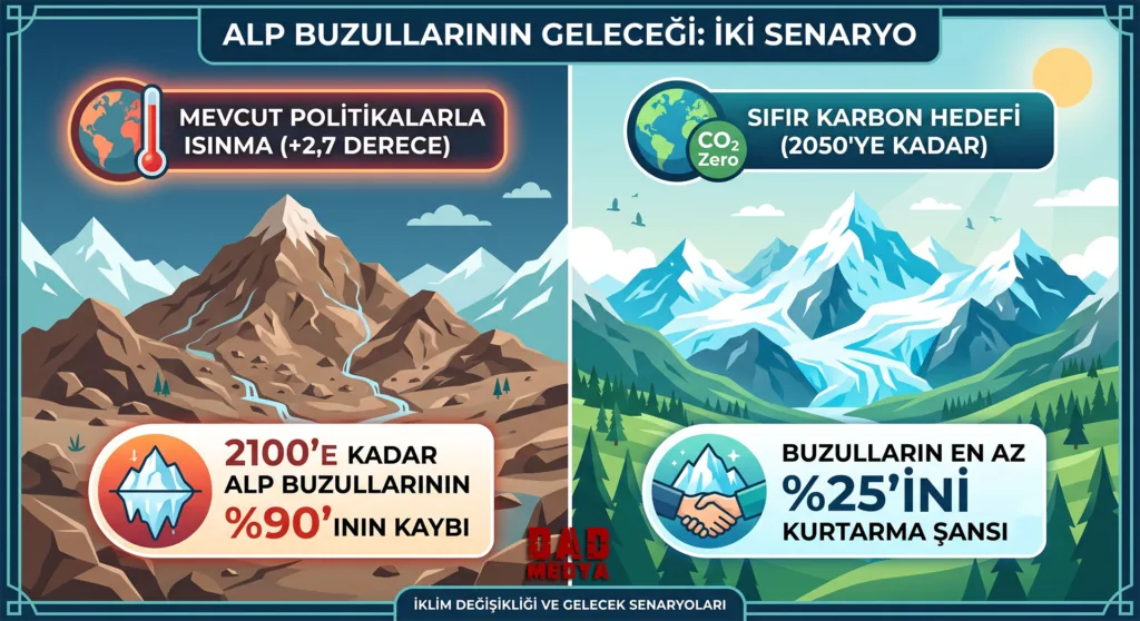 Alpler’de Rekor Erime