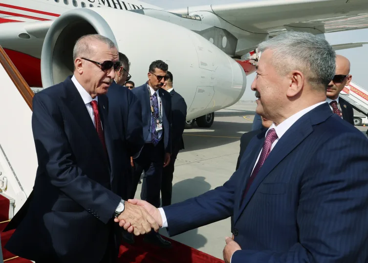 Erdoğan Bişkek'te