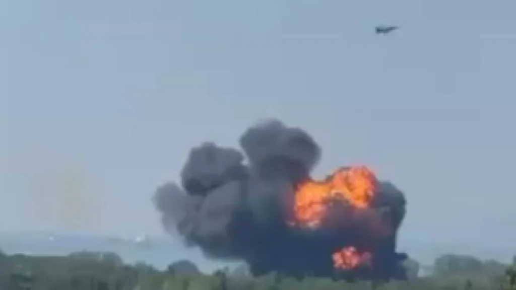 F-16 Düştü