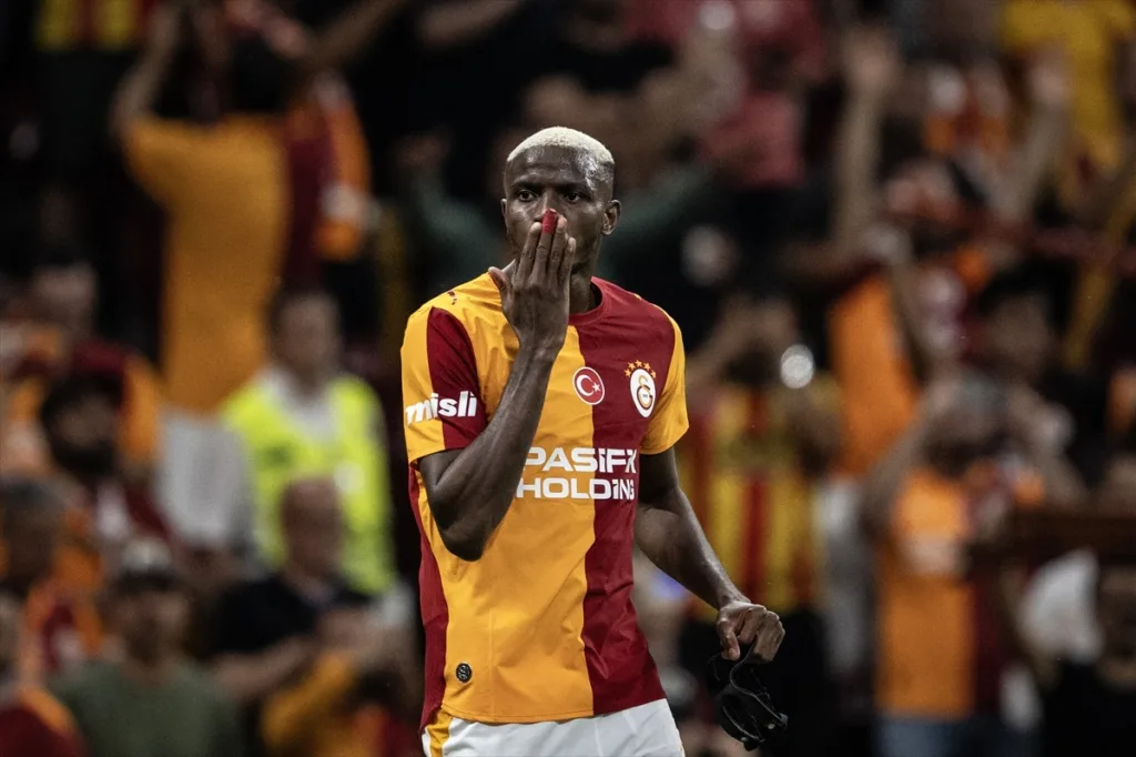 Galatasaray'ı Osimhen Kurtardı