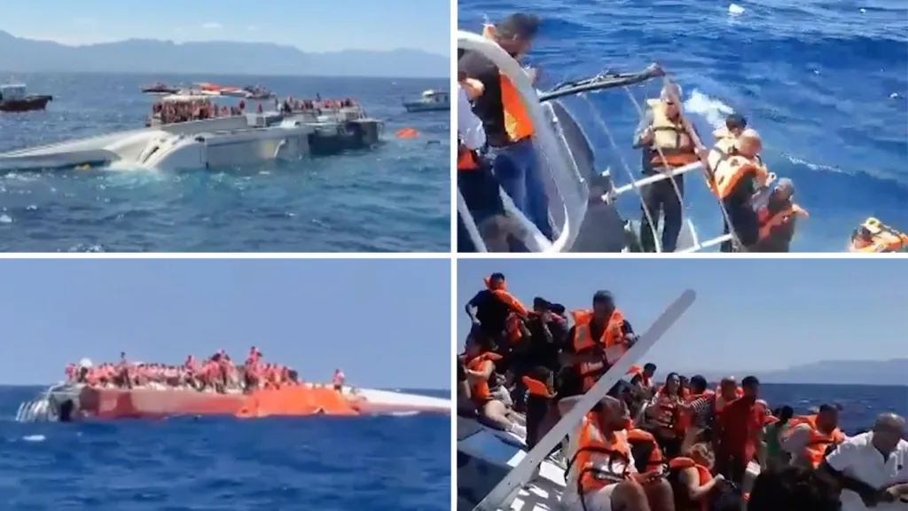 Girne-Taşucu Feribotu Alabora Oldu