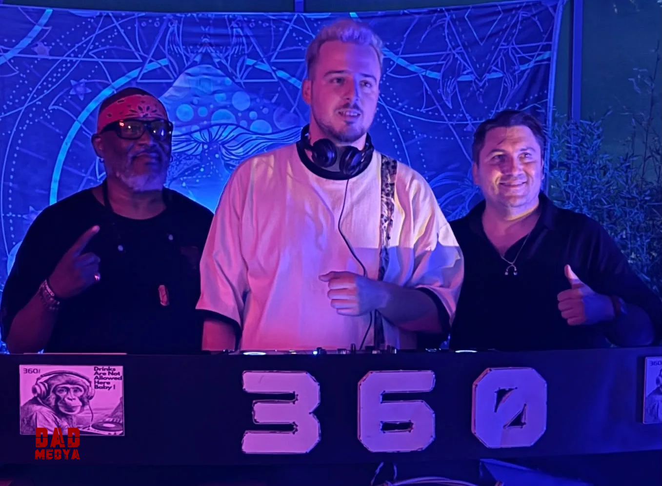 DJ Jack Mode, Don Darryl ve Cerman Aynı Kabinde