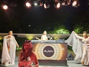 Night Pool Party
