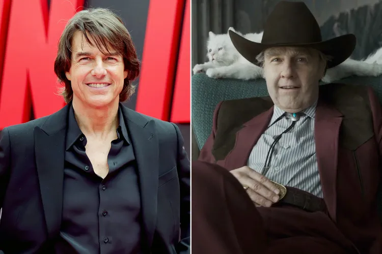 Tom Cruise Tanınmaz Halde