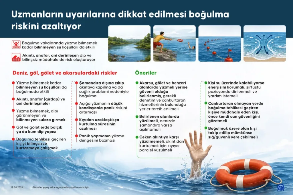 Yaz Aylarında Suda Güvenlik