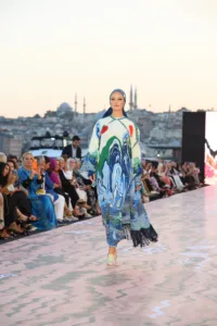 İmannoor Moda Resitali İstanbul’u adeta salladı,Şebnem Schaefer