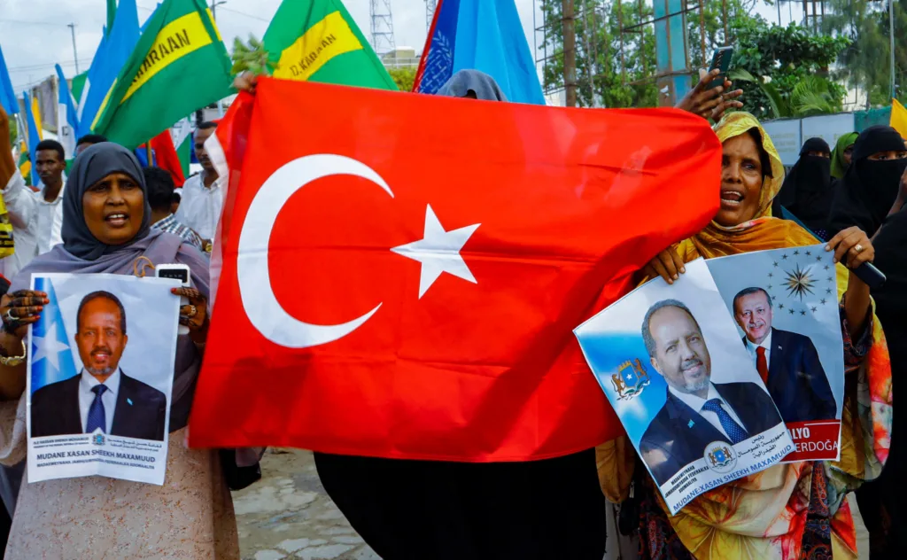 Somali'de Türkiye'ye Teşekkür Gösterileri Düzenlendi