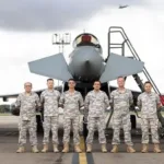 Türk Hava Kuvvetleri Eurofighter Bakım Tesislerini İnceledi