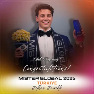 MISTER GLOBAL 2026,DİLHAN DİVRİKLİ 