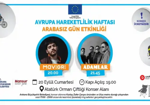 Ankara’da “Arabasız Gün” Konseri