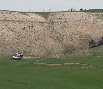Ankara'da Helikopter Kazası
