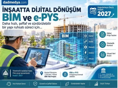 BIM ve e-Proje Yönetim Sistemi İçin 2027 Hedefi