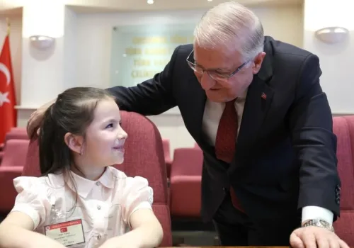 Bakan Güler Şehit ve Gazi Çocuklarıyla Bir Araya Geldi