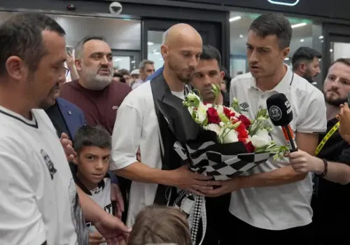 Beşiktaşın'ın Yeni Kanat Bombası Vaclav Cerny İstanbul'da
