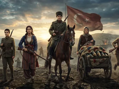 Cepheyi Titreten 5 Cesur Türk Kadını